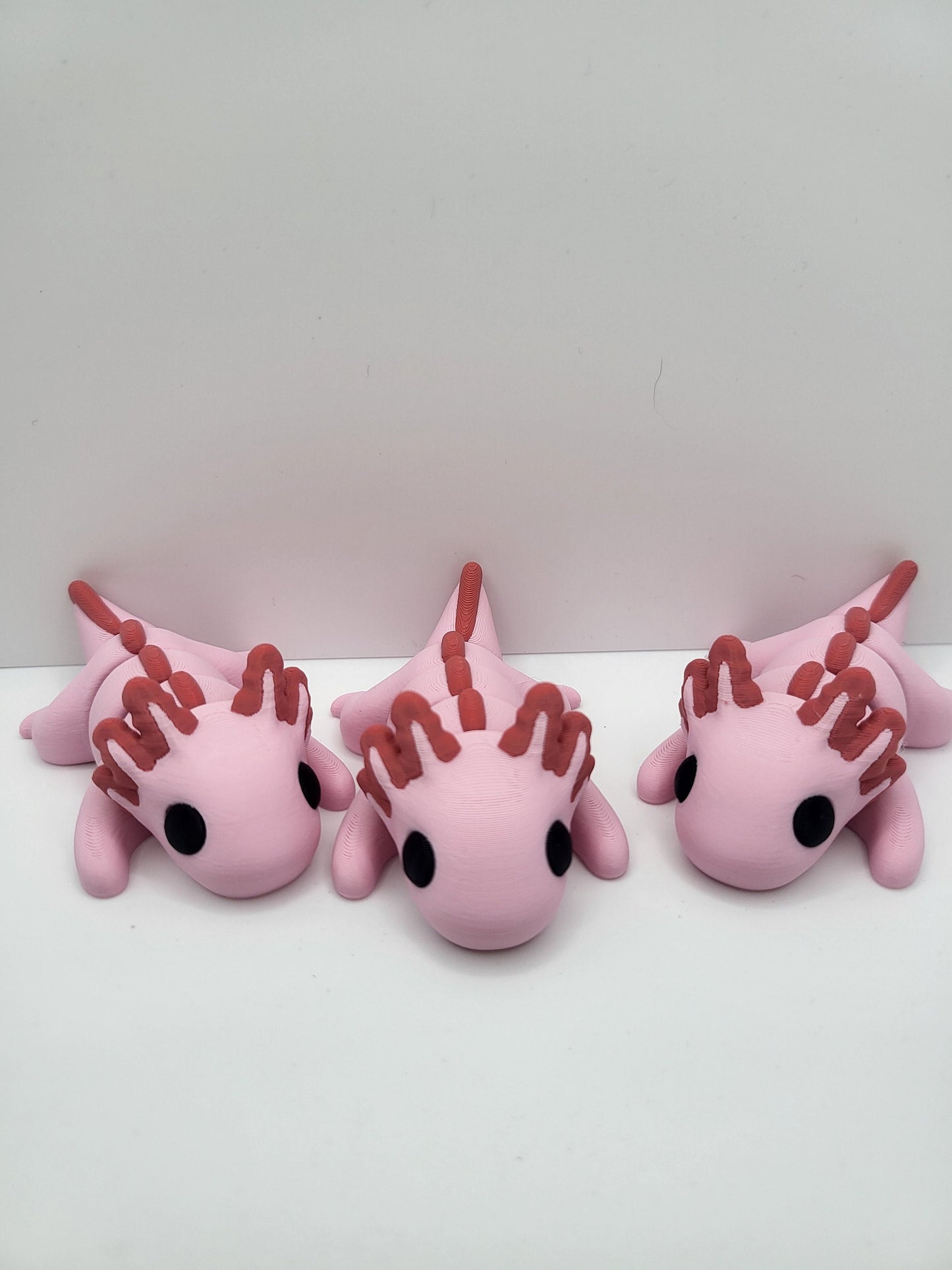 Baby Axolotl Articulated 3D Print
