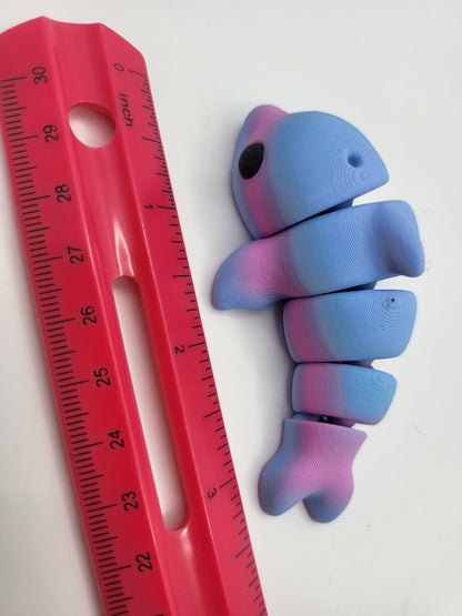 Baby Dolphin Articulated 3D Print