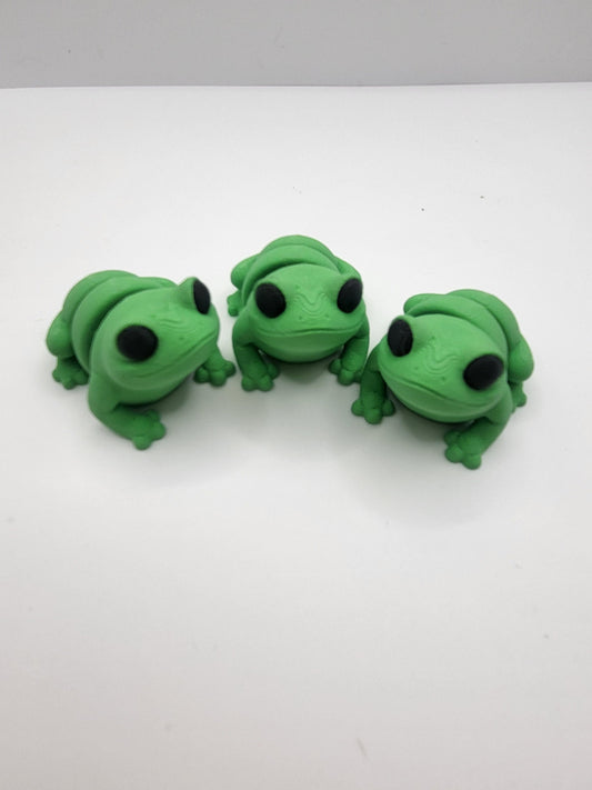 Tiny Tiny Frog Articulated 3D Print