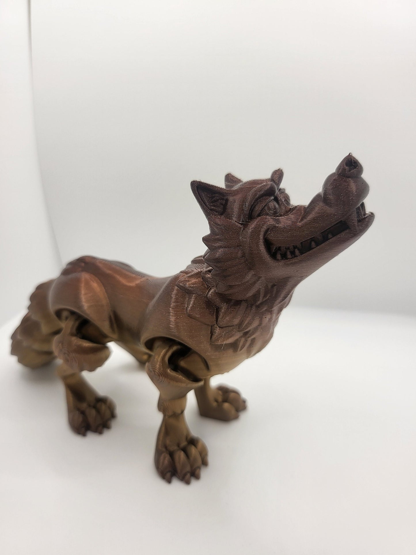 Wolf - Articulated - 3D Print