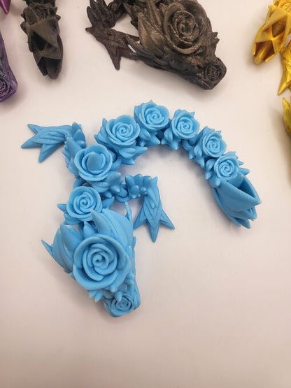 Rose Dragon Tadlings (Keychain Optional) 3D Print