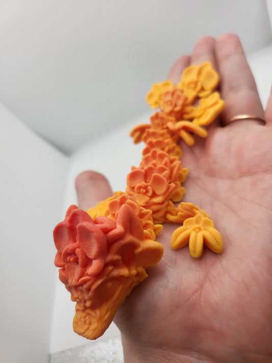 Orchid Dragon Tadlings (Keychain Optional) 3D Print