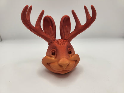 Jackalope Magnet 3D Print