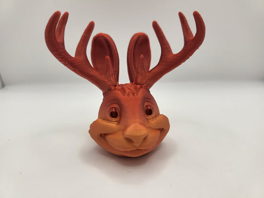 Jackalope Magnet 3D Print