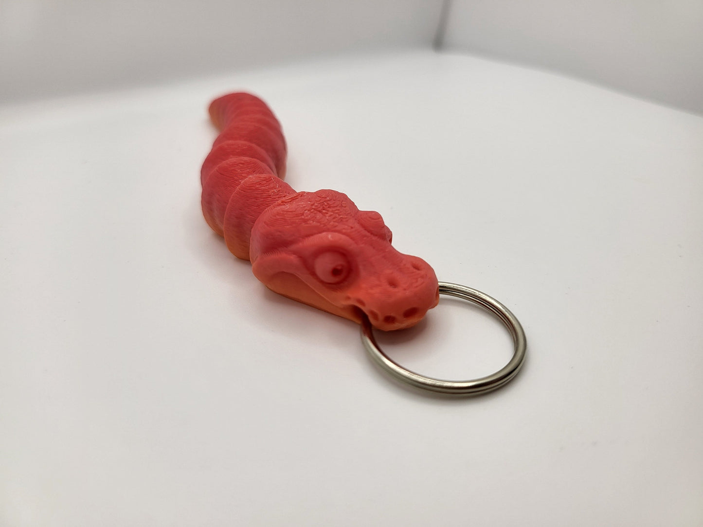 Ball Python Keychain 3D Print