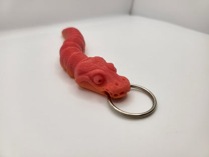 Ball Python Keychain 3D Print
