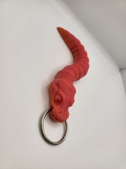 Ball Python Keychain 3D Print
