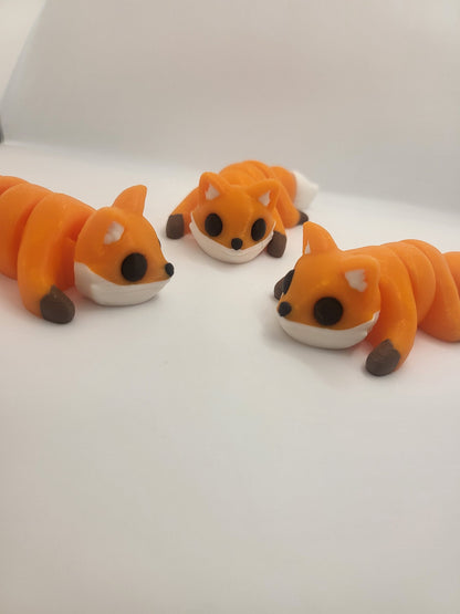 Baby Fox Articulated 3D Print