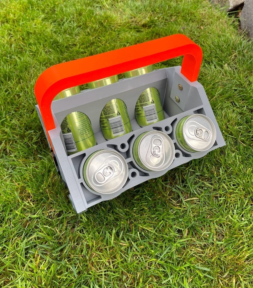 V4 or V6 Engine Cooler for Standard or Mini Cans (3D Print)