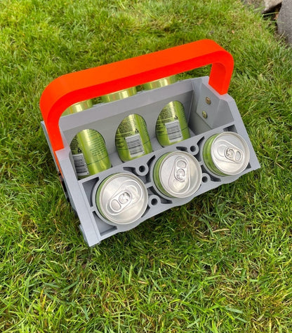 V4 or V6 Engine Cooler for Standard or Mini Cans (3D Print)