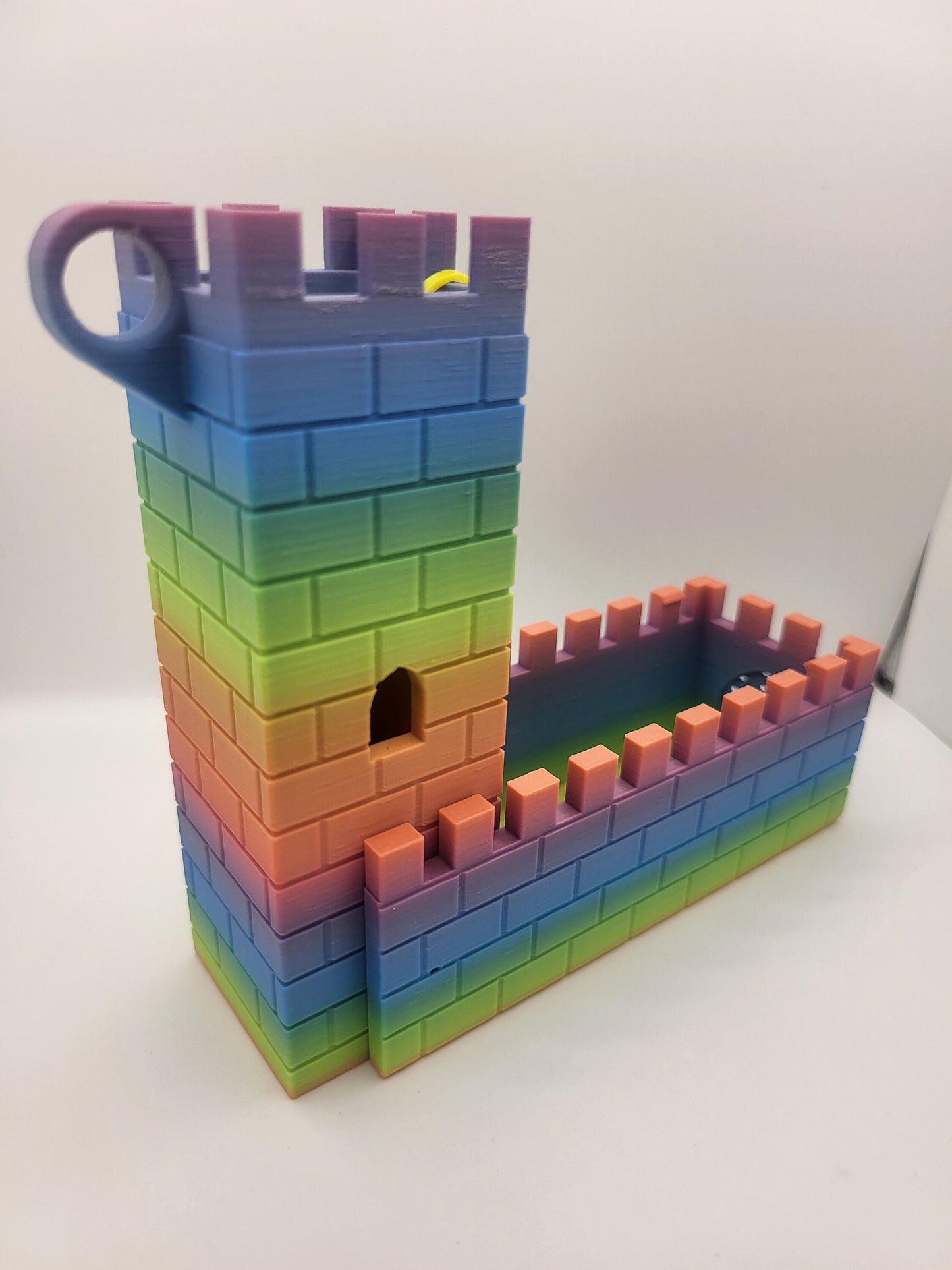 Pocket (Foldable) Dice Tower 3D Print