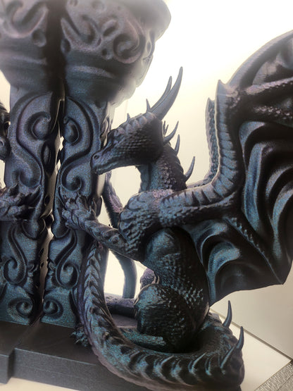 Dragon Bookends (3D Print)