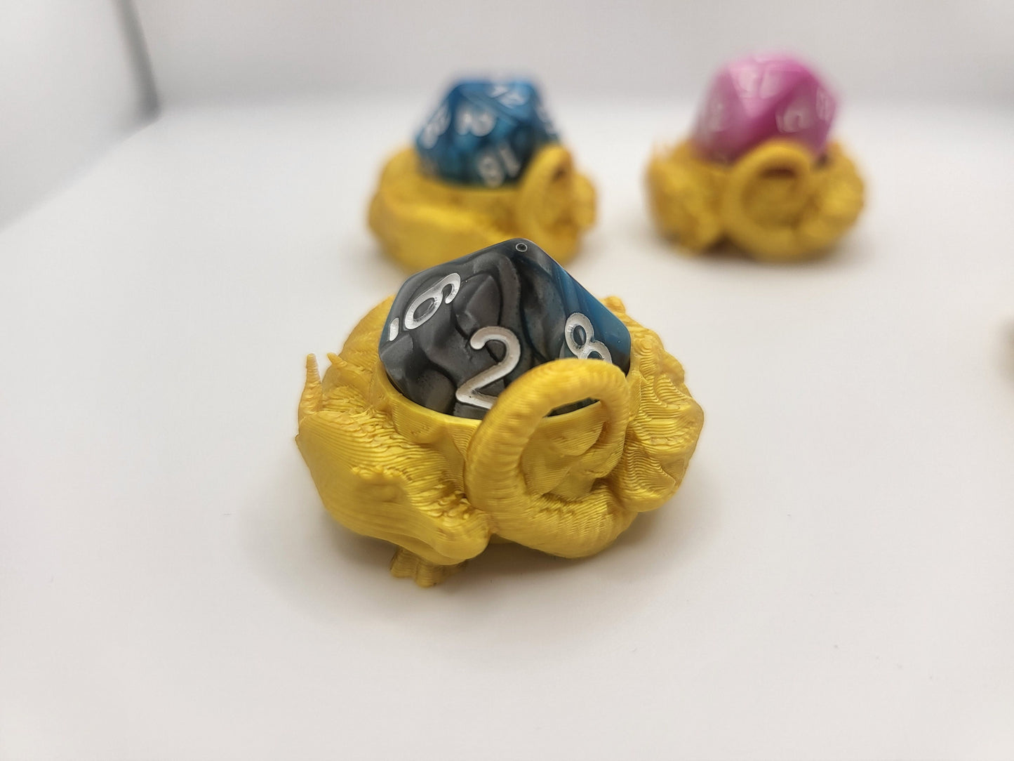 Dice Dragon Guardian 3D Print