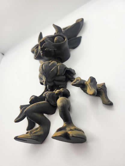 Wendigo Spooky Articulated 3D Print