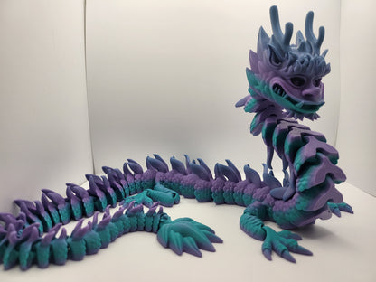 Imperial Dragon Flexi Poseable 3D Print