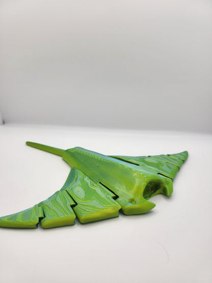 Manta Ray Articulated 3D Print