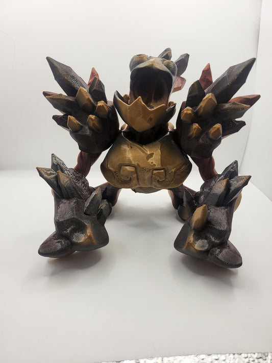Crystal Golem 3D Print