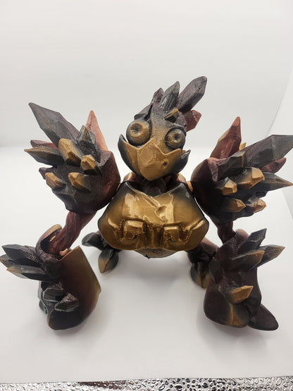 Crystal Golem 3D Print