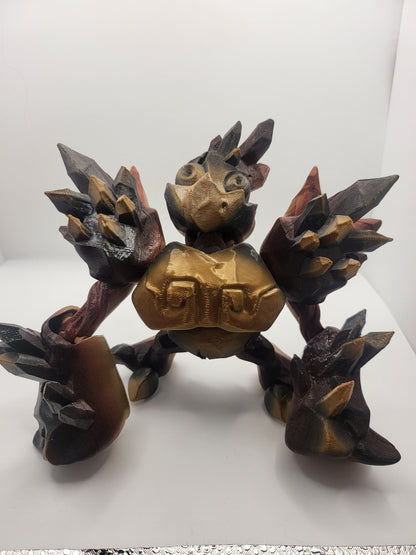 Crystal Golem 3D Print