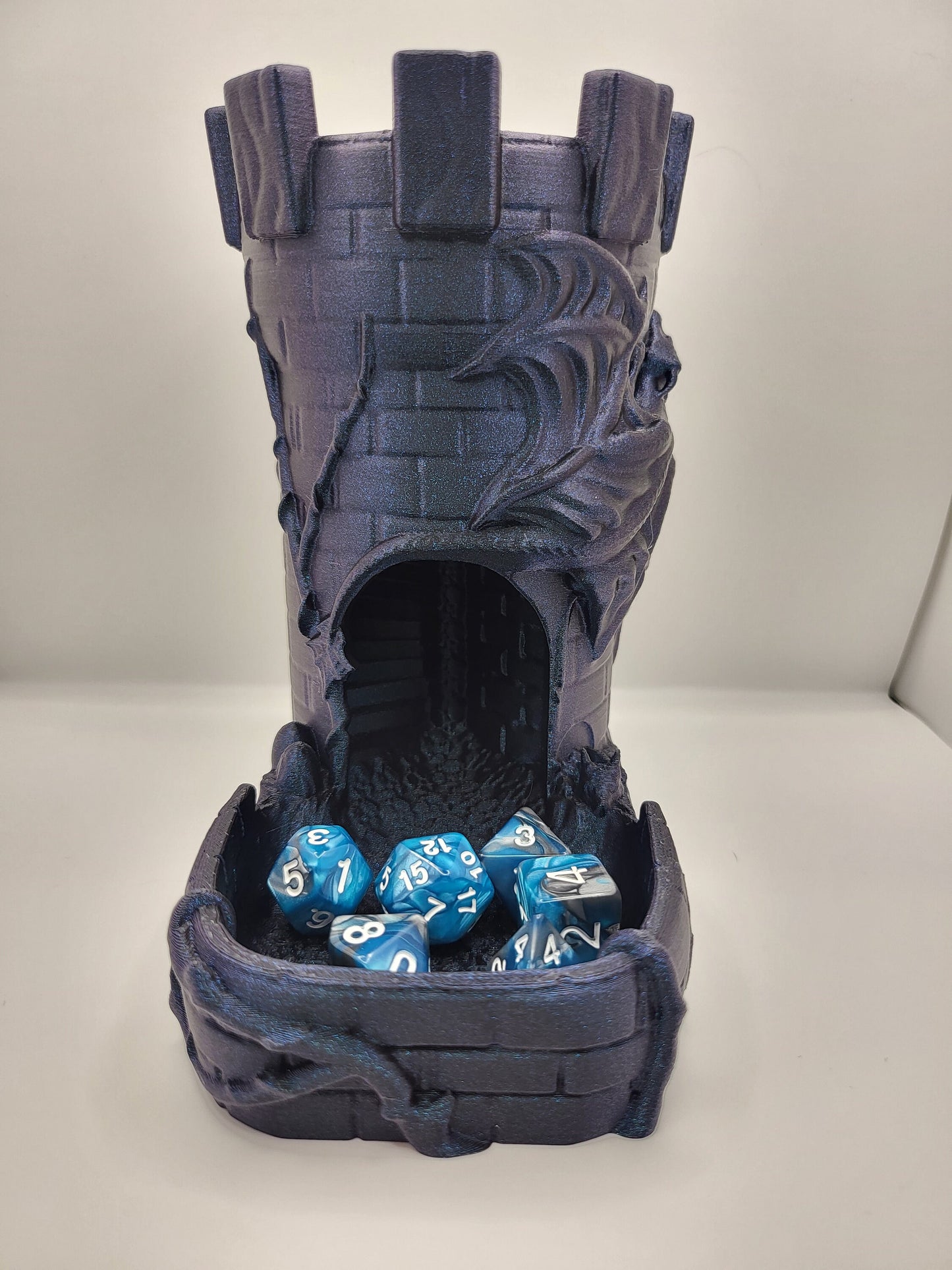 Castle Dice Tower 3D Print