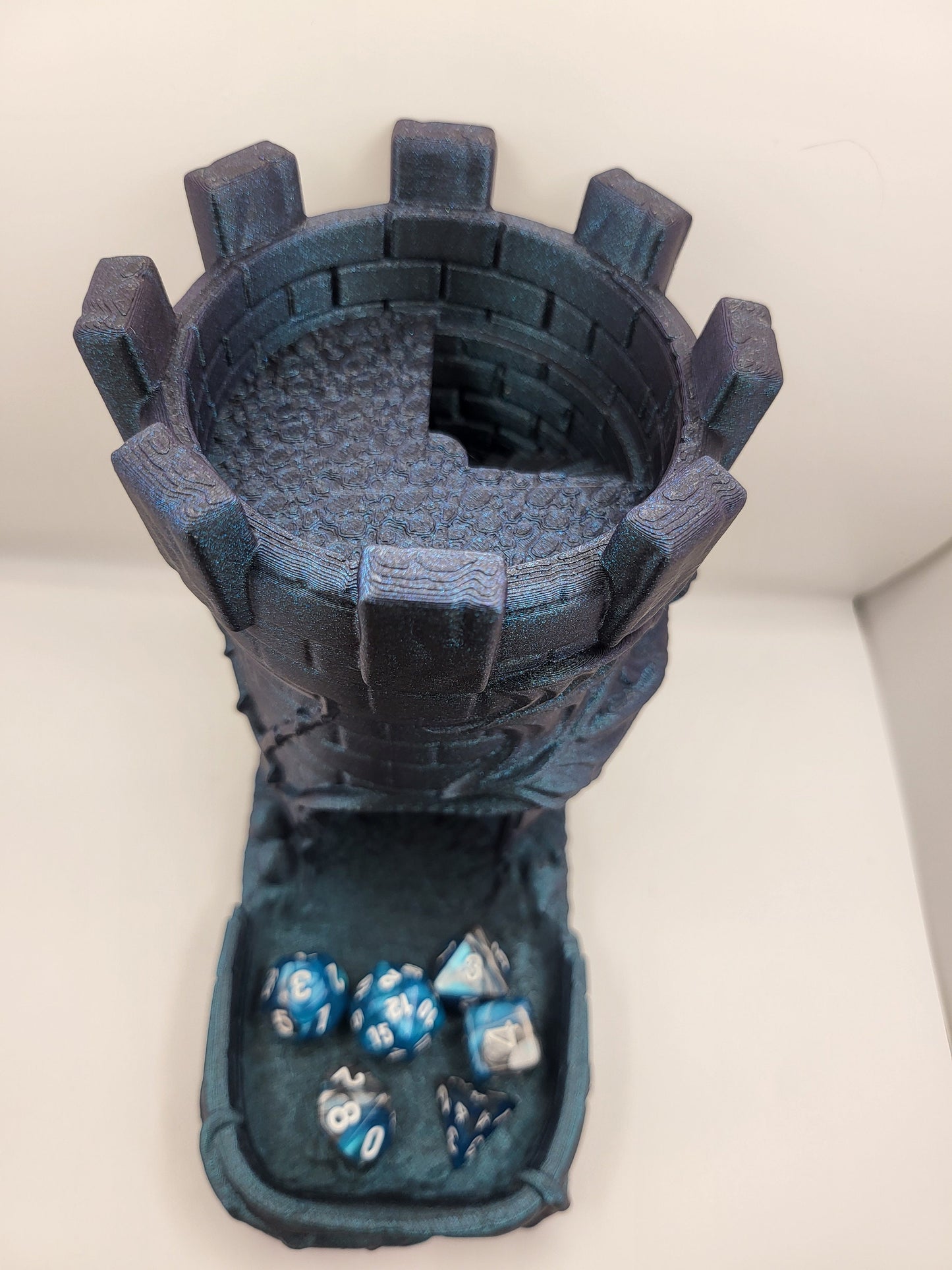 Castle Dice Tower 3D Print