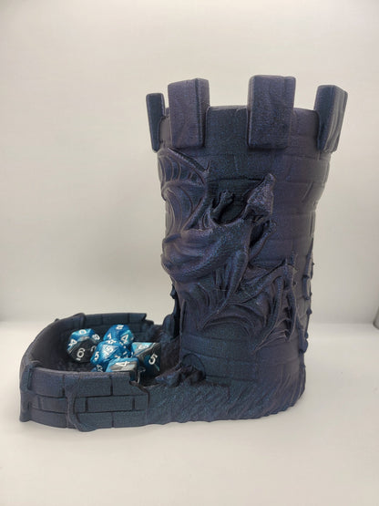 Castle Dice Tower 3D Print