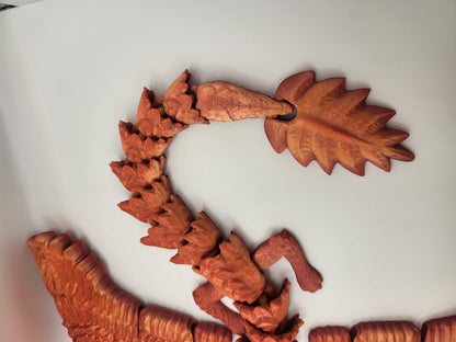 Feathered Dragon Articulated 3D Print