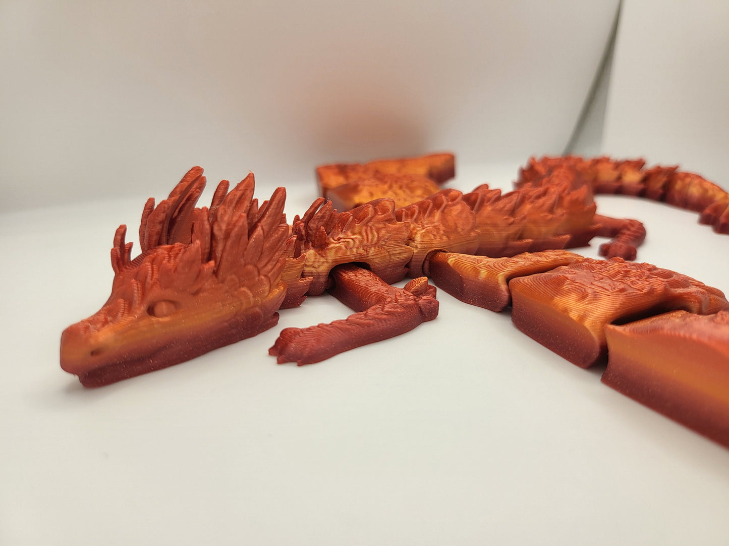 Feathered Dragon Articulated 3D Print