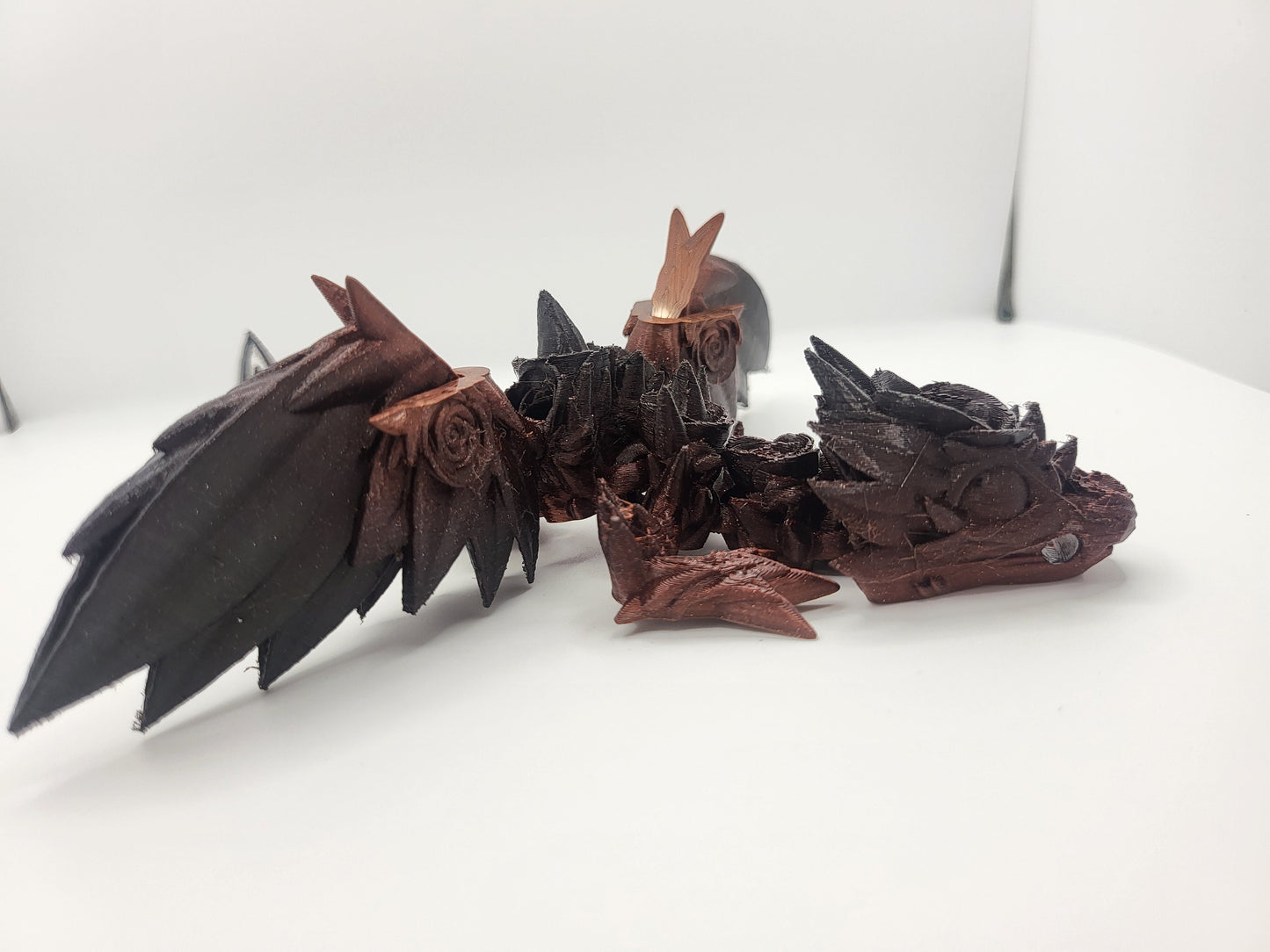 Rosewing Dragon Tadlings (Keychain Optional) 3D Print