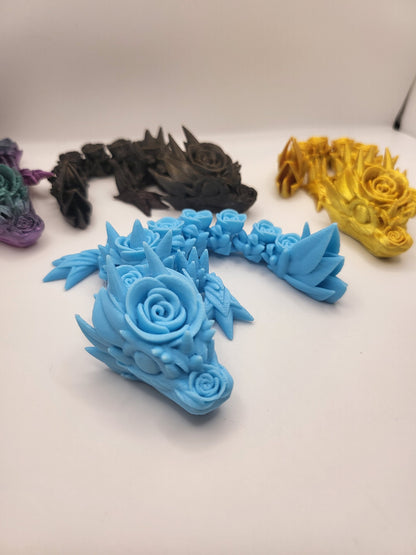 Rose Dragon Tadlings (Keychain Optional) 3D Print