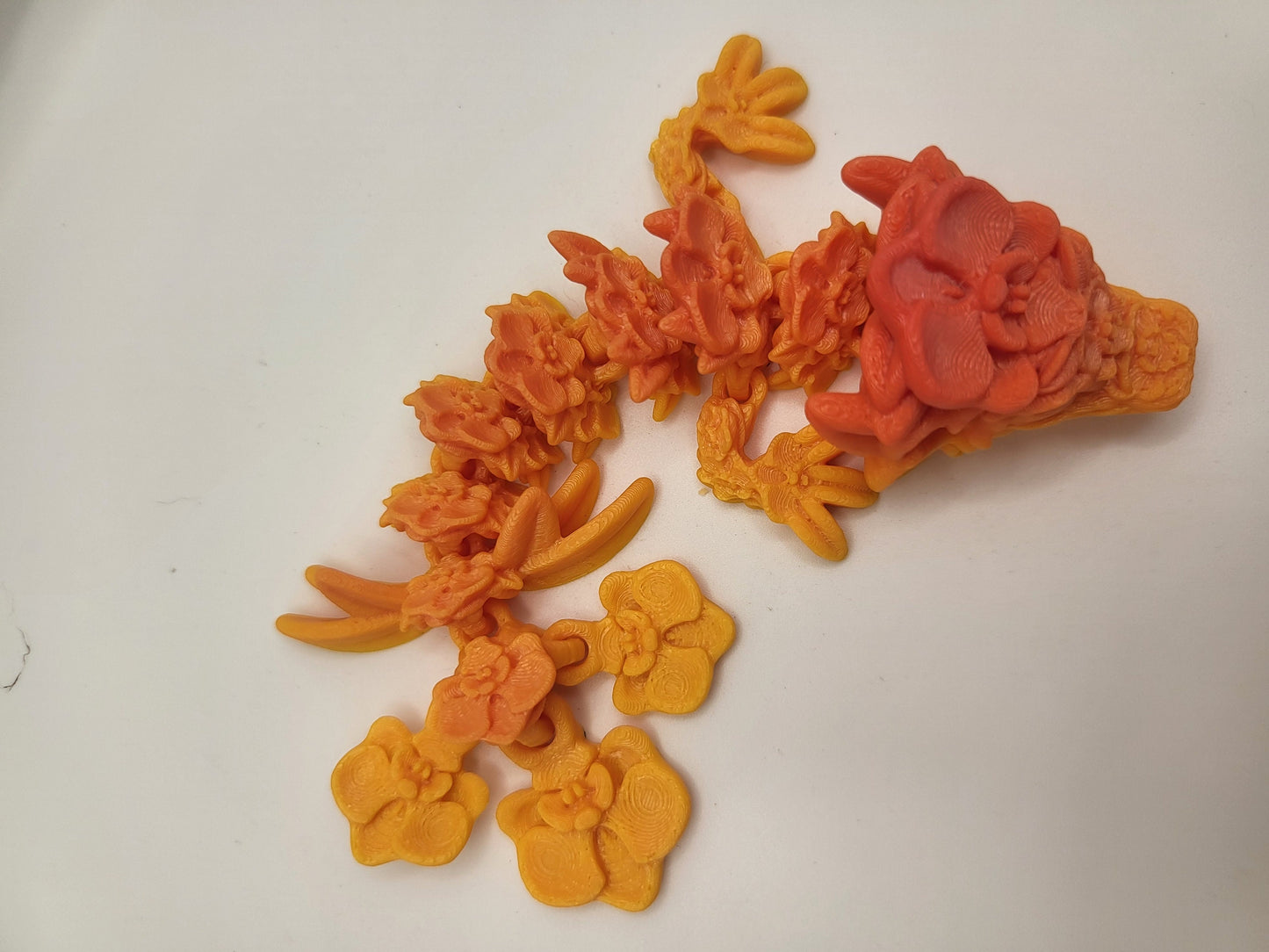 Orchid Dragon Tadlings (Keychain Optional) 3D Print
