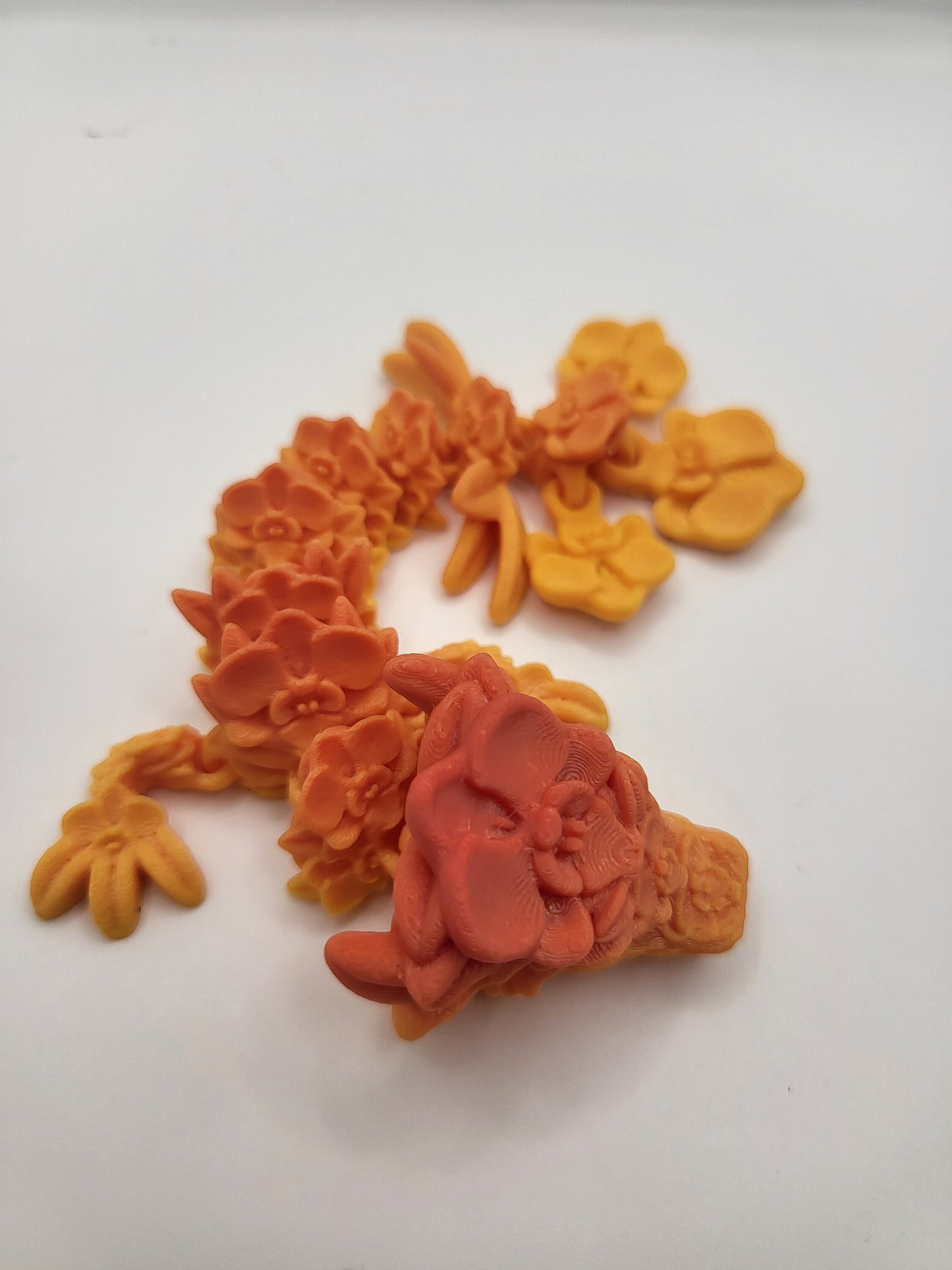 Orchid Dragon Tadlings (Keychain Optional) 3D Print