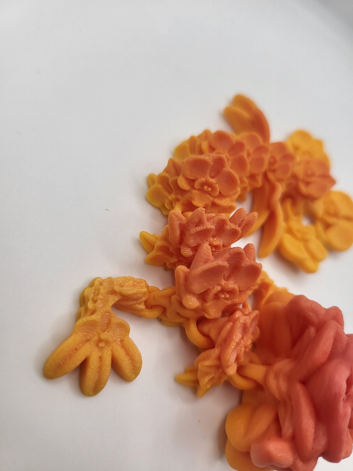 Orchid Dragon Tadlings (Keychain Optional) 3D Print