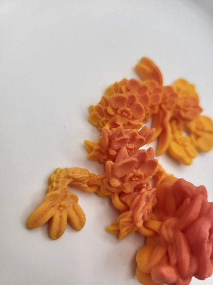 Orchid Dragon Tadlings (Keychain Optional) 3D Print