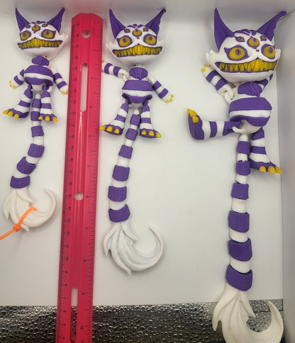 Three Eyed Scary Cat 3D Print