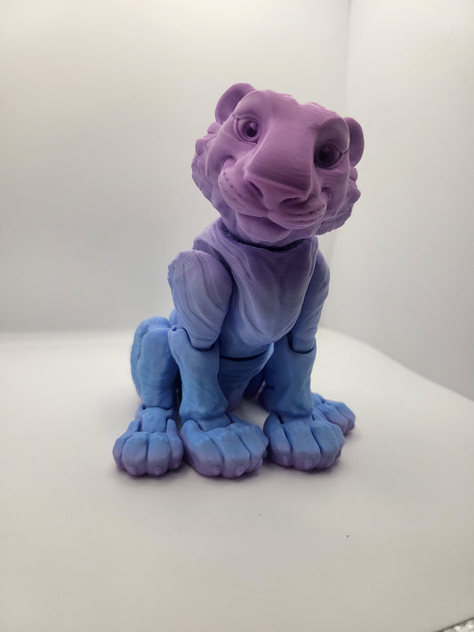 Tiger Articulated 3D Print