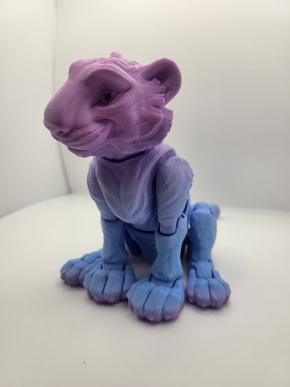 Tiger Articulated 3D Print