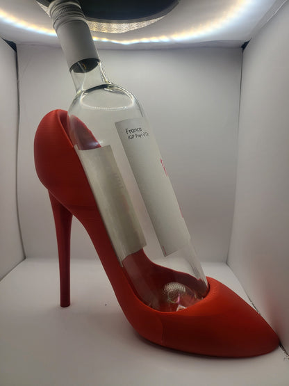 High Heel Wine Bottle Holder (3D Print)