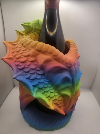 Dragon Wine Bottle Display (3D Print)