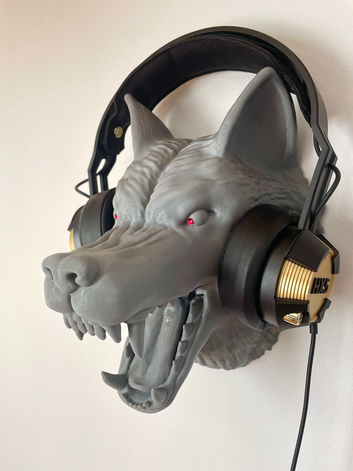 Wall Mounted Wolf Head (3D Print)