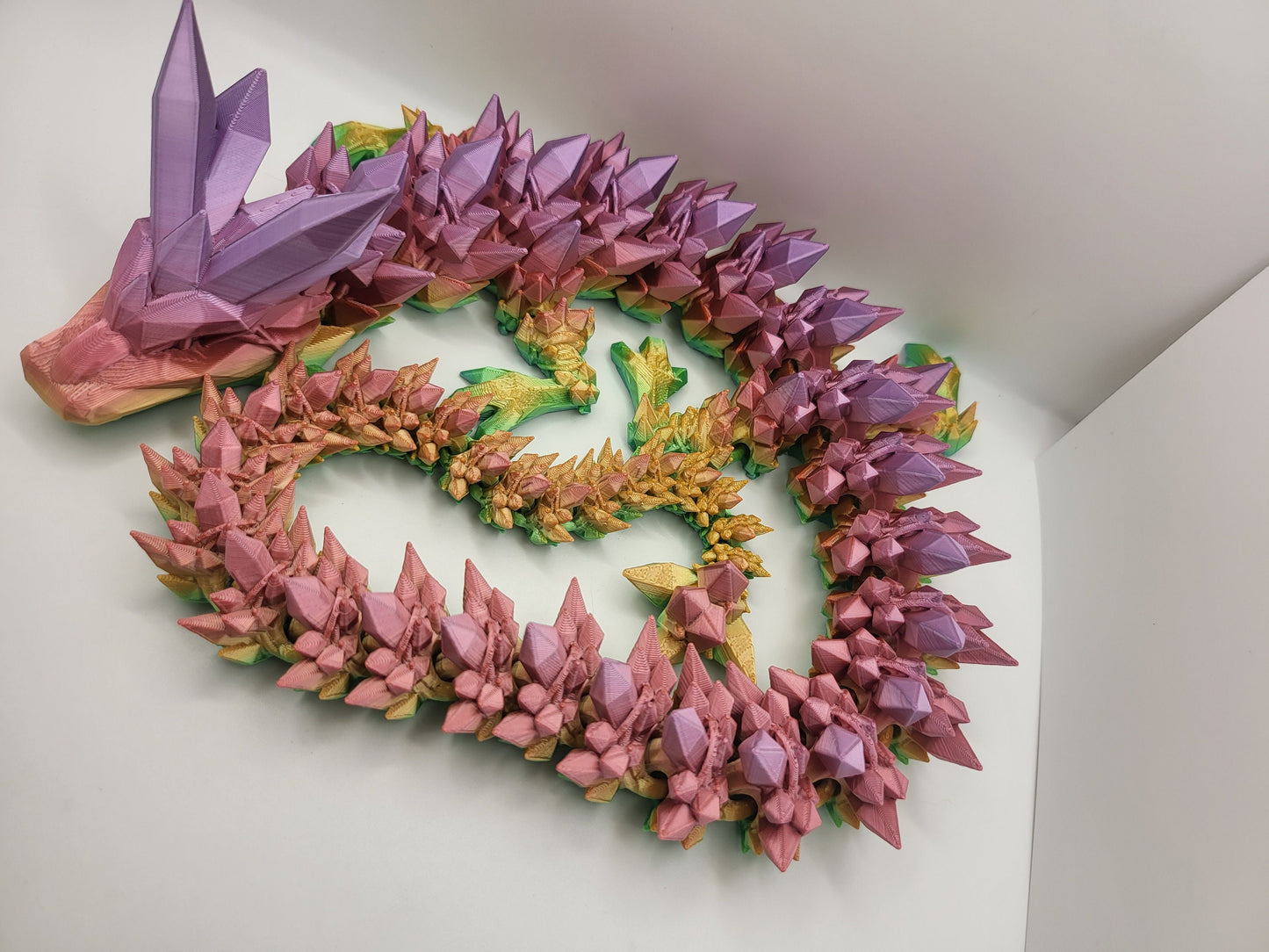 Crystal Dragon 3D Print