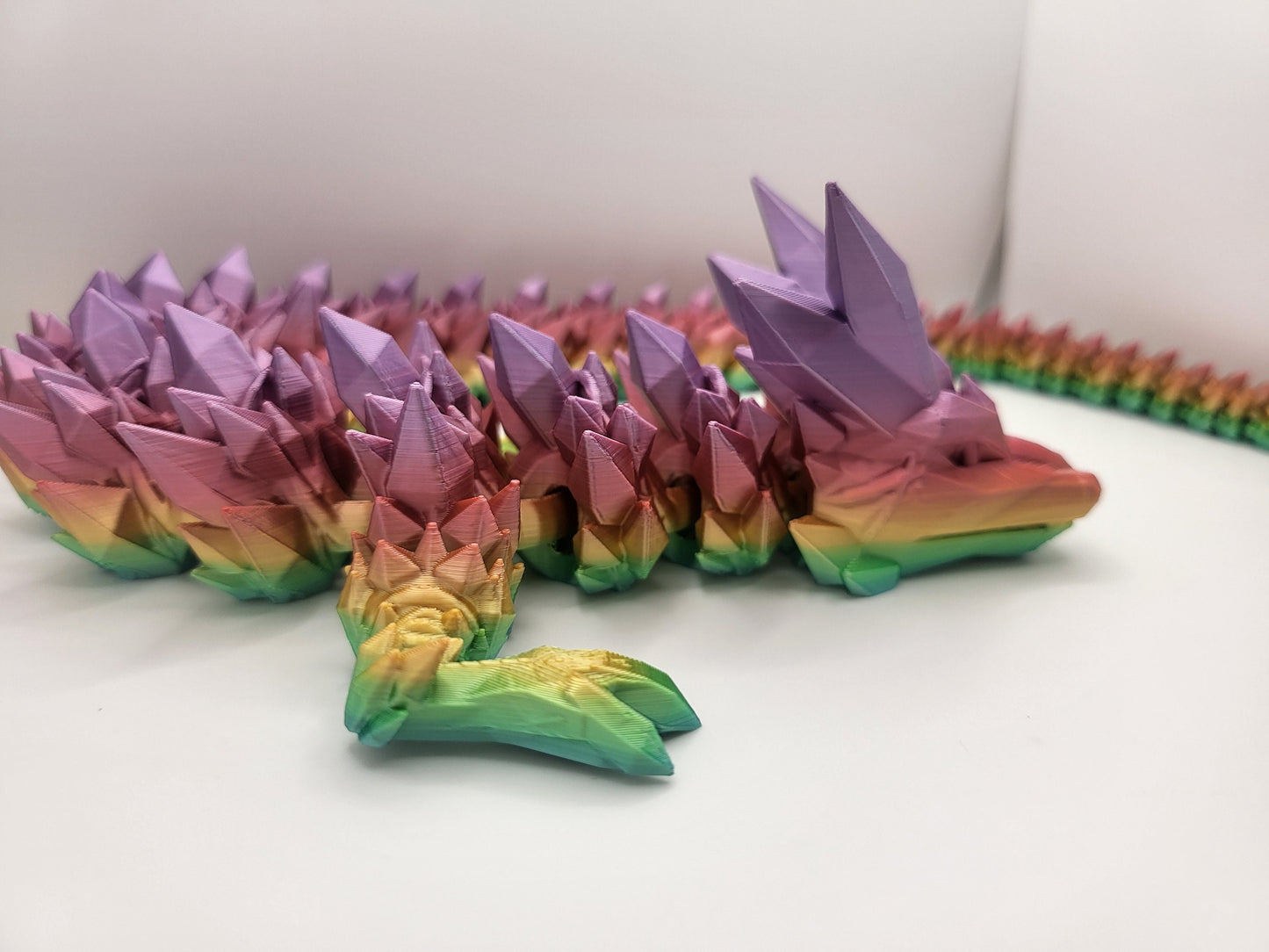 Crystal Dragon 3D Print
