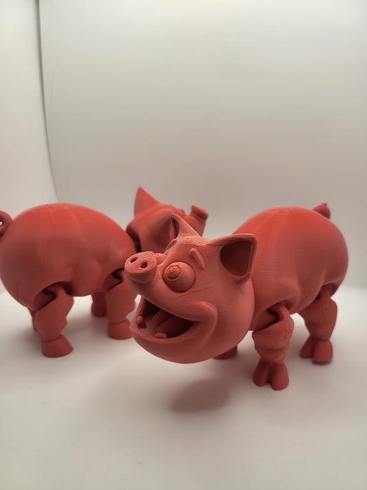 Pig Articulated 3D Print