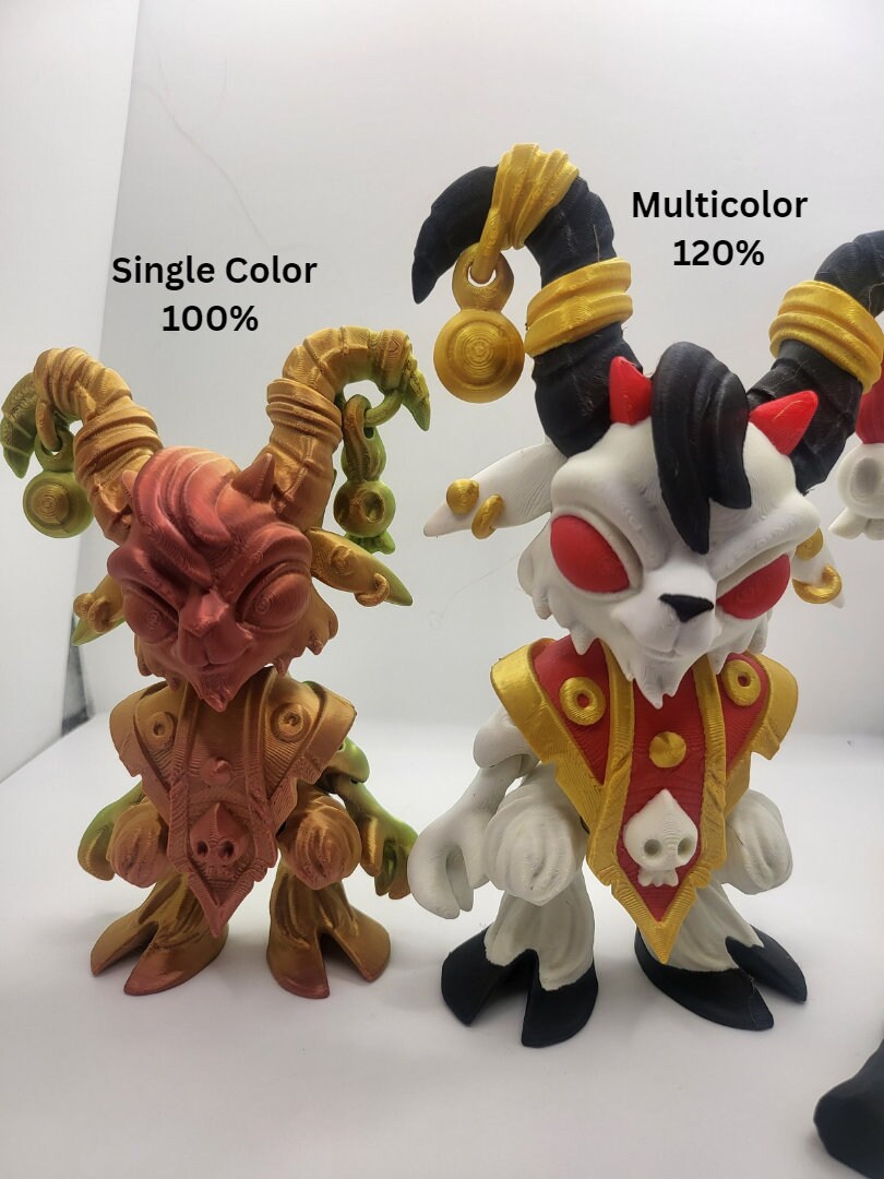 Hellspawn Goat Articulated 3D Print