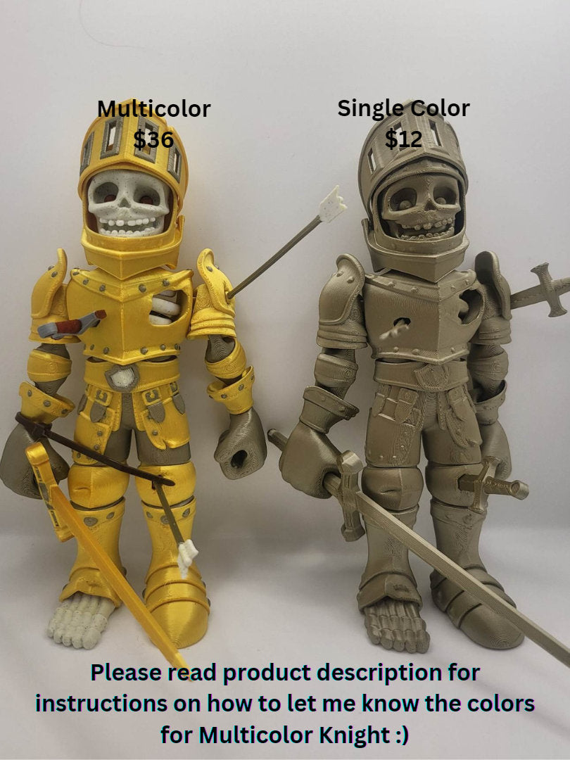 Skeleton Knight 3D Print