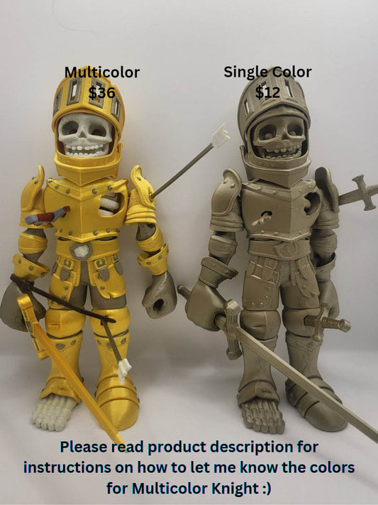 Skeleton Knight 3D Print