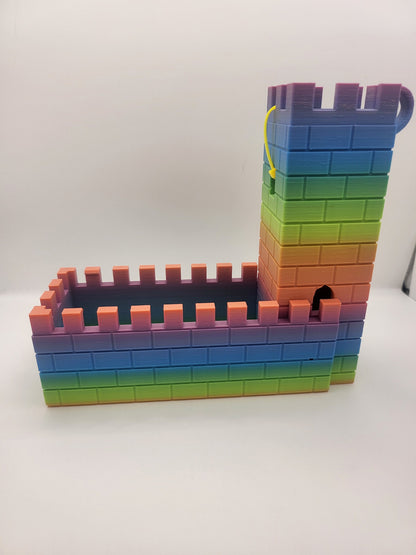 Pocket (Foldable) Dice Tower 3D Print
