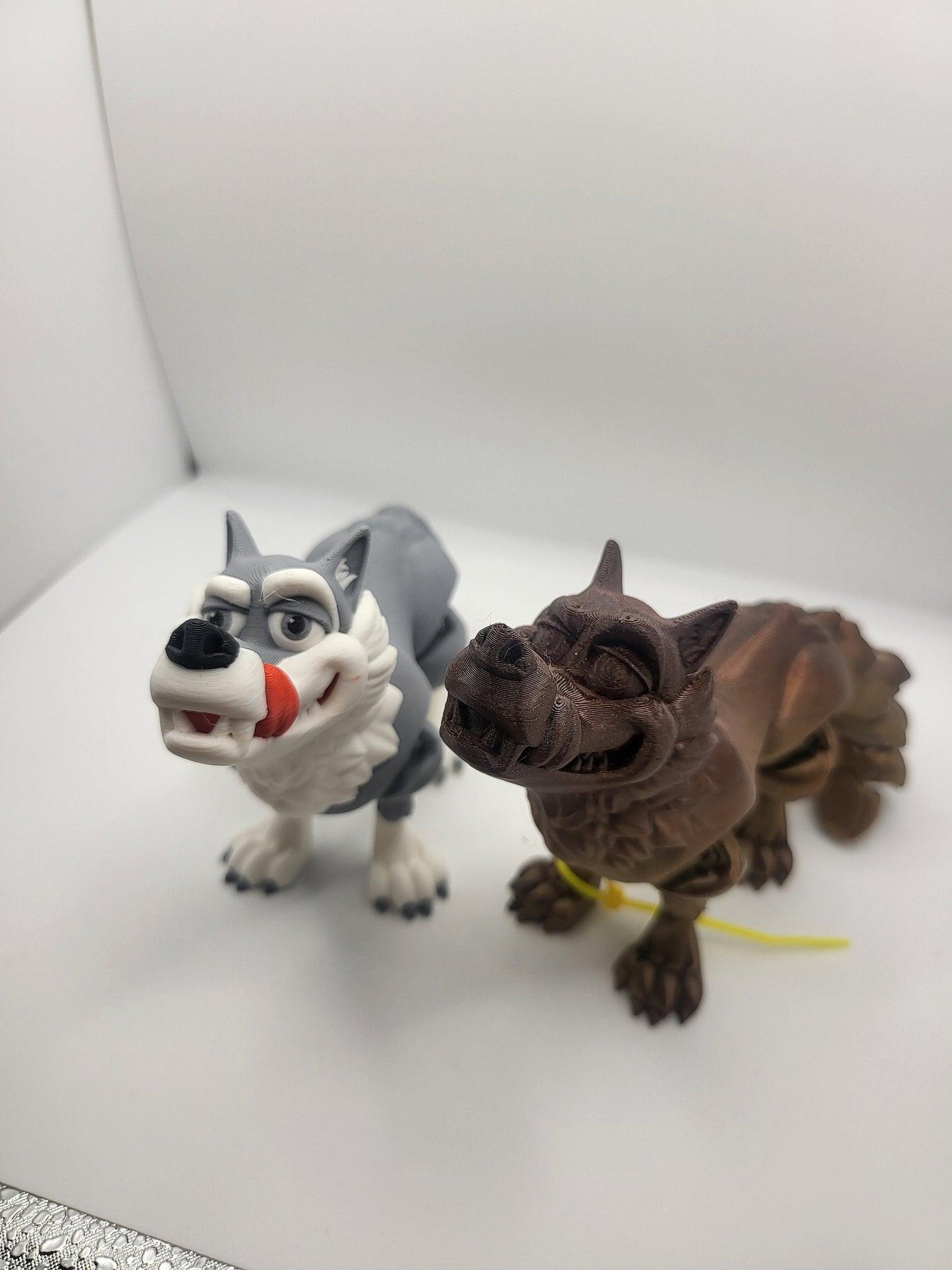 Wolf - Articulated - 3D Print