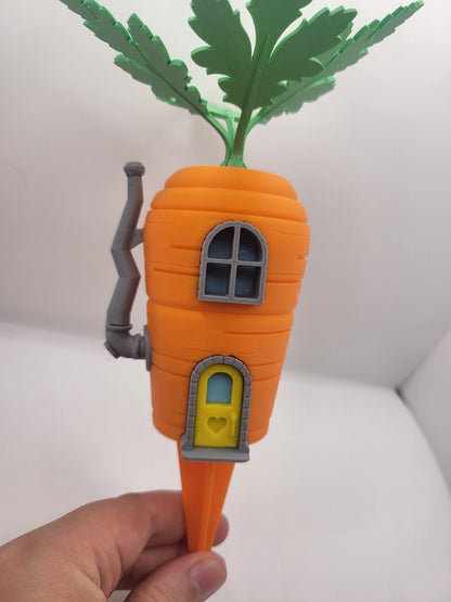 Carrot Fairy House (3D Print)