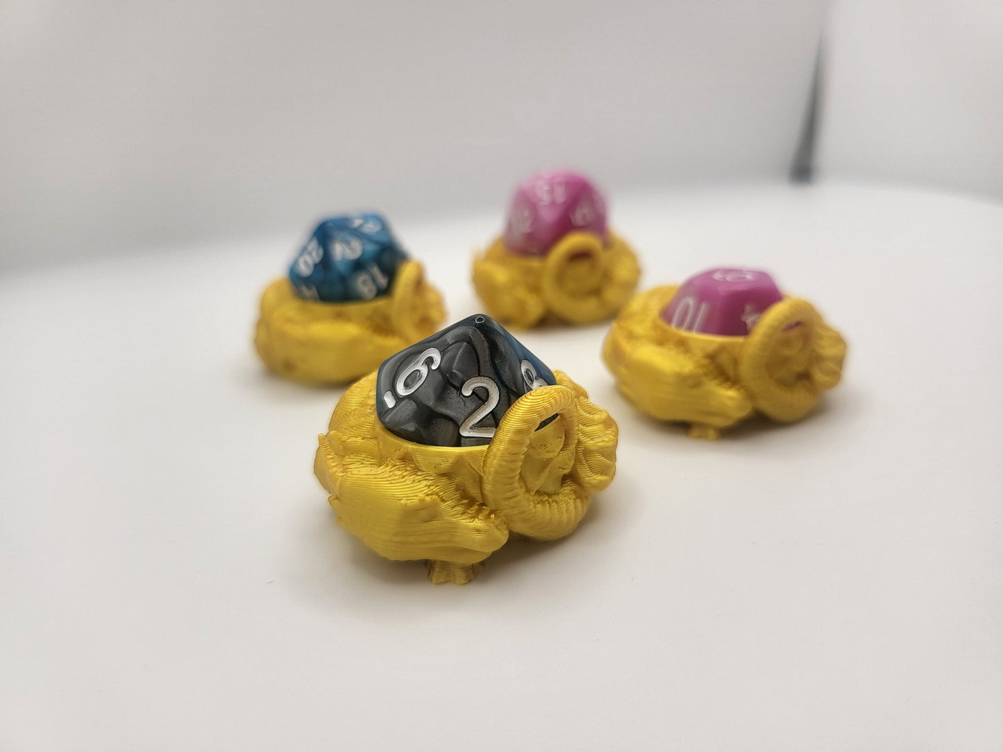 Dice Dragon Guardian 3D Print